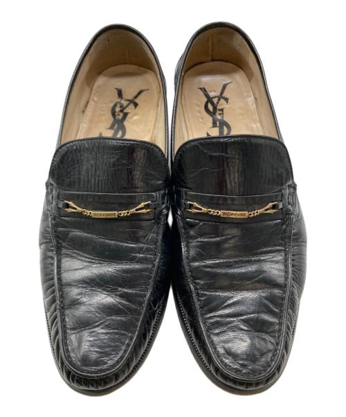Yves Saint Laurent（イヴサンローラン）Yves Saint Laurent (イヴサンローラン) ローファー ブラック サイズ:8の古着・服飾アイテム