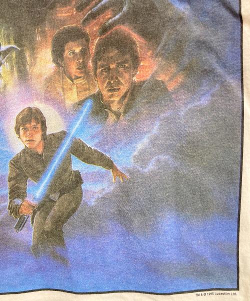 CHANGES（チェンジズ）CHANGES (チェンジズ) ヴィンテージムービーTシャツ ベージュ サイズ:Lの古着・服飾アイテム