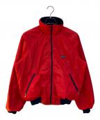 Patagoniaパタゴニア）の古着「シェルドシンチラジャケット」｜レッド