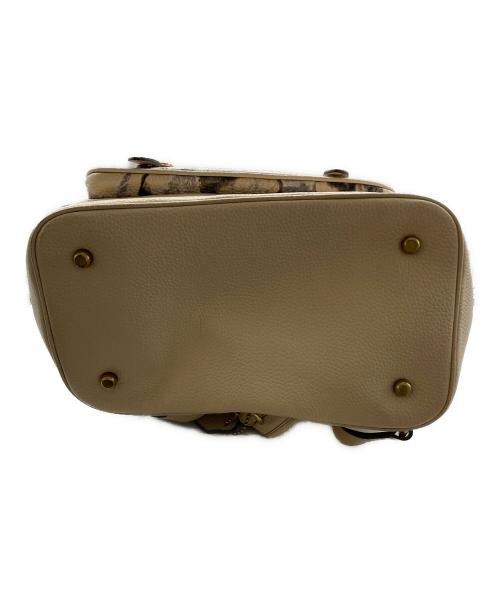 COACH（コーチ）COACH (コーチ) MINT + SERF (ミント＆サーフ) キャリッジ バックパック ベージュの古着・服飾アイテム