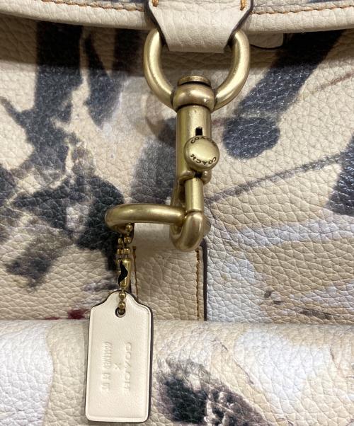 COACH（コーチ）COACH (コーチ) MINT + SERF (ミント＆サーフ) キャリッジ バックパック ベージュの古着・服飾アイテム