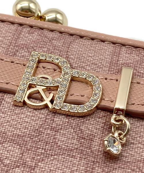 Pinky & Dianne（ピンキーアンドダイアン）Pinky & Dianne (ピンキーアンドダイアン) BE パドロック 口金二つ折り財布 ピンク サイズ:-の古着・服飾アイテム