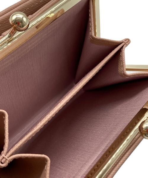 Pinky & Dianne（ピンキーアンドダイアン）Pinky & Dianne (ピンキーアンドダイアン) BE パドロック 口金二つ折り財布 ピンク サイズ:-の古着・服飾アイテム