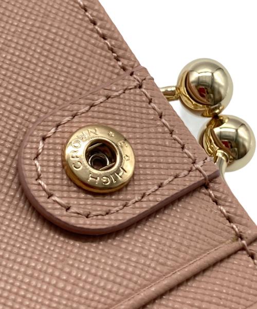 Pinky & Dianne（ピンキーアンドダイアン）Pinky & Dianne (ピンキーアンドダイアン) BE パドロック 口金二つ折り財布 ピンク サイズ:-の古着・服飾アイテム