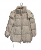 IENAイエナ）の古着「リサイクルダウンショートコート」｜ベージュ
