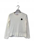 MONCLERモンクレール）の古着「LS-SHIRT」｜ホワイト