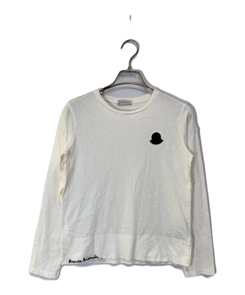 MONCLER（モンクレール）MONCLER (モンクレール) LS-SHIRT ホワイト サイズ: kids12の古着・服飾アイテム