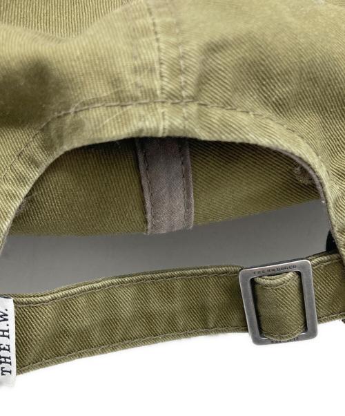 THE H.W.DOG&CO.（エイチダブリュードッグアンドコー）THE H.W.DOG&CO. (エイチダブリュードッグアンドコー) BIO PROCESSED SHALLOW CAP カーキ サイズ:-の古着・服飾アイテム