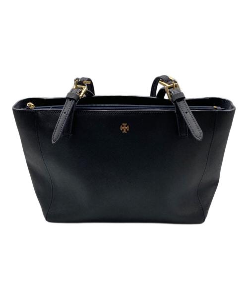 TORY BURCH（トリーバーチ）TORY BURCH (トリーバーチ) レザートートバッグ ネイビー サイズ:-の古着・服飾アイテム
