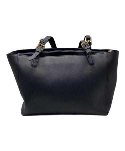 TORY BURCH（トリーバーチ）TORY BURCH (トリーバーチ) レザートートバッグ ネイビー サイズ:-の古着・服飾アイテム