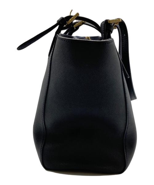 TORY BURCH（トリーバーチ）TORY BURCH (トリーバーチ) レザートートバッグ ネイビー サイズ:-の古着・服飾アイテム