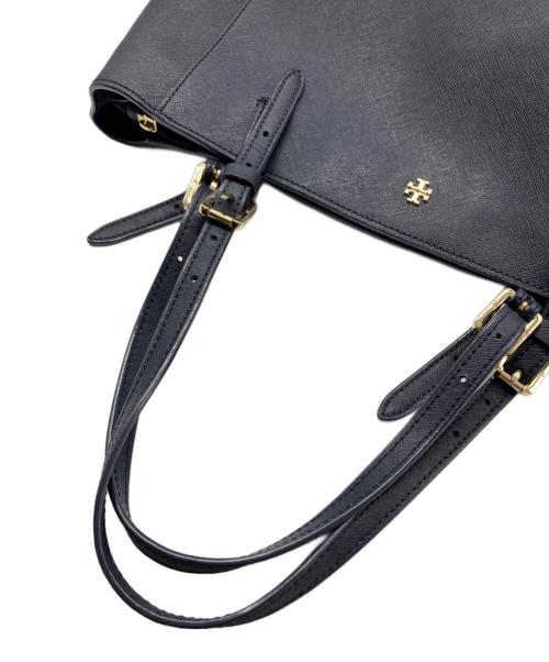 TORY BURCH（トリーバーチ）TORY BURCH (トリーバーチ) レザートートバッグ ネイビー サイズ:-の古着・服飾アイテム