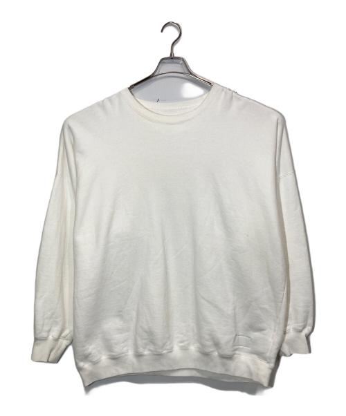 Curensology（カレンソロジー）Curensology (カレンソロジー) フレンチテリービッグトレーナー ホワイト サイズ:FREEの古着・服飾アイテム