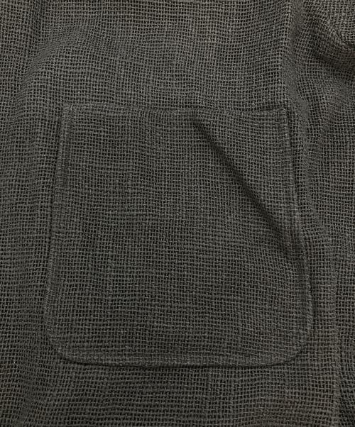 DRAWER（ドゥロワー）Drawer (ドゥロワー) コットンナイロンジップブルゾン ブラック サイズ:36の古着・服飾アイテム