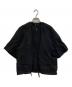 Drawer（ドゥロワー）の古着「コットンナイロンジップブルゾン」｜ブラック
