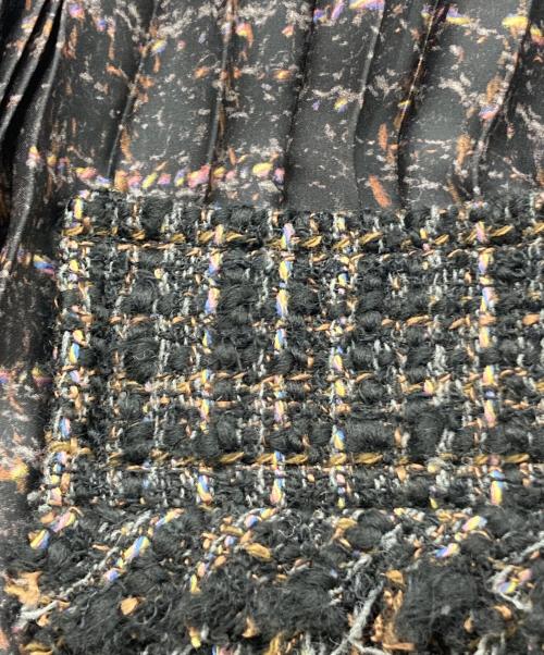 sacai（サカイ）sacai (サカイ) Tweed Skirt ブラック サイズ:1の古着・服飾アイテム