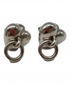 TIFFANY & Co.ティファニー）の古着「ハートノックイヤリング」｜シルバー