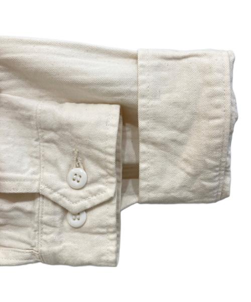 BONCOURA（ボンクラ）BONCOURA (ボンクラ) ヘリンボーンスイングトップ ホワイト サイズ:40の古着・服飾アイテム