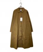 Le minorルミノア）の古着「ステンカラーコート」｜ブラウン