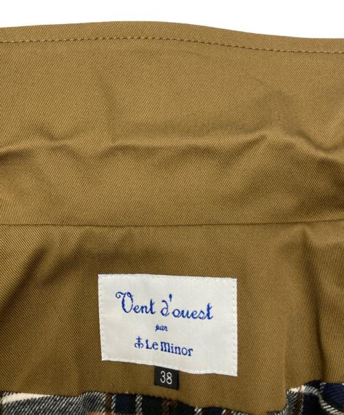 Le minor（ルミノア）Le minor (ルミノア) ステンカラーコート ブラウン サイズ:38の古着・服飾アイテム