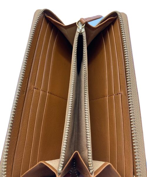 stussy（ステューシー）stussy (ステューシー) JAM HOME MADE (ジャムホームメイド) オーストリッチ長財布 ブラウンの古着・服飾アイテム