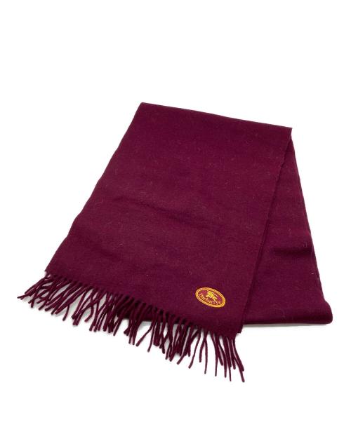 Burberry's（バーバリーズ）Burberry's (バーバリーズ) オールドマフラー ボルドーの古着・服飾アイテム