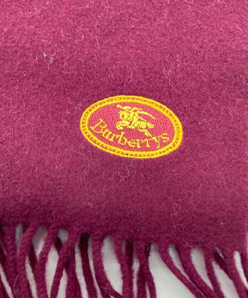 Burberry's（バーバリーズ）Burberry's (バーバリーズ) オールドマフラー ボルドーの古着・服飾アイテム