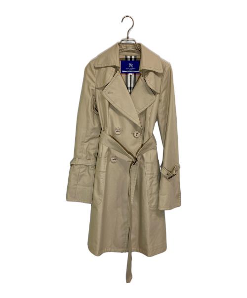 BURBERRY BLUE LABEL（バーバリーロンドンブルーレーベル）BURBERRY BLUE LABEL (バーバリーロンドンブルーレーベル) トレンチコート ベージュ サイズ:38の古着・服飾アイテム