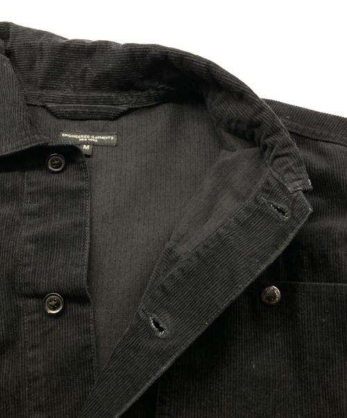 Engineered Garments（エンジニアドガーメンツ）Engineered Garments (エンジニアードガーメンツ) コーデュロイシャツジャケット ブラック サイズ:Mの古着・服飾アイテム
