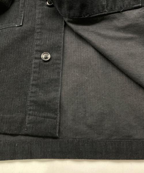 Engineered Garments（エンジニアドガーメンツ）Engineered Garments (エンジニアードガーメンツ) コーデュロイシャツジャケット ブラック サイズ:Mの古着・服飾アイテム