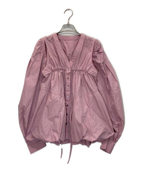 MAISON SPECIAL（メゾンスペシャル）MAISON SPECIAL (メゾンスペシャル) Multiway Taffeta Blouse ピンク サイズ:Mの古着・服飾アイテム