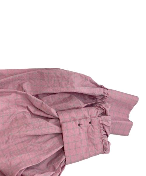 MAISON SPECIAL（メゾンスペシャル）MAISON SPECIAL (メゾンスペシャル) Multiway Taffeta Blouse ピンク サイズ:Mの古着・服飾アイテム