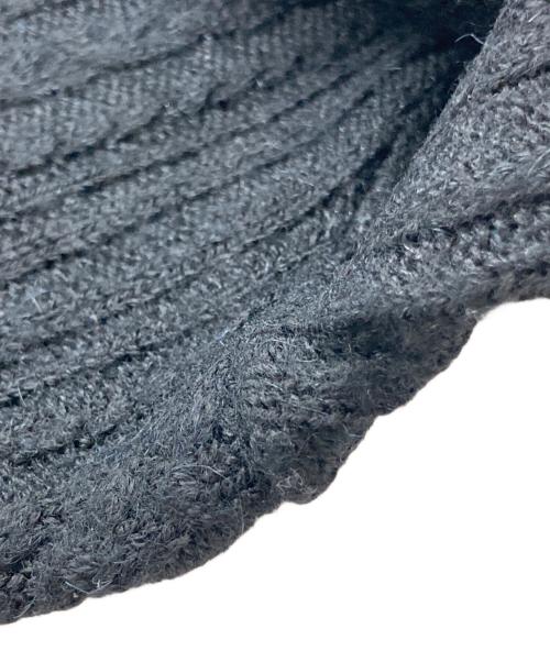 BURBERRY BLUE LABEL（バーバリーロンドンブルーレーベル）BURBERRY BLUE LABEL (バーバリーロンドンブルーレーベル) クルーネックニット ブラック サイズ:38の古着・服飾アイテム