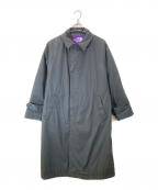 THE NORTHFACE PURPLELABELザ・ノースフェイス パープルレーベル）の古着「65/35クロスステンカラーコート」｜ブラック