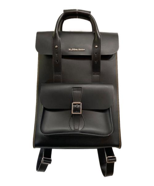 Dr.Martens（ドクターマーチン）Dr.Martens (ドクターマーチン) スモールレザーバックパック ブラックの古着・服飾アイテム