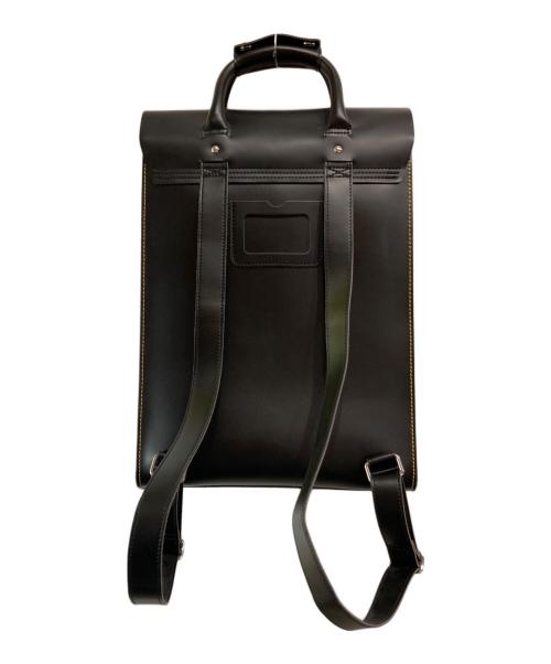 Dr.Martens（ドクターマーチン）Dr.Martens (ドクターマーチン) スモールレザーバックパック ブラックの古着・服飾アイテム