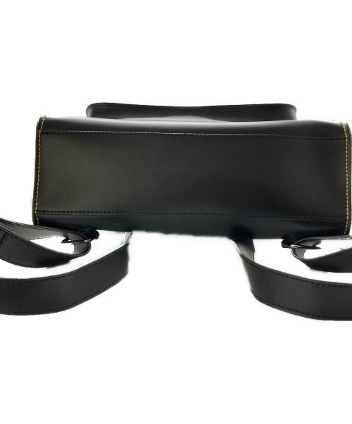 Dr.Martens（ドクターマーチン）Dr.Martens (ドクターマーチン) スモールレザーバックパック ブラックの古着・服飾アイテム