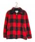 WOOLRICH（ウールリッチ）の古着「70sバッファローチェックジャケット」｜レッド×ブラック