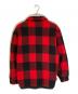 WOOLRICH (ウールリッチ) 70sバッファローチェックジャケット レッド×ブラック サイズ:下記参照：8000円