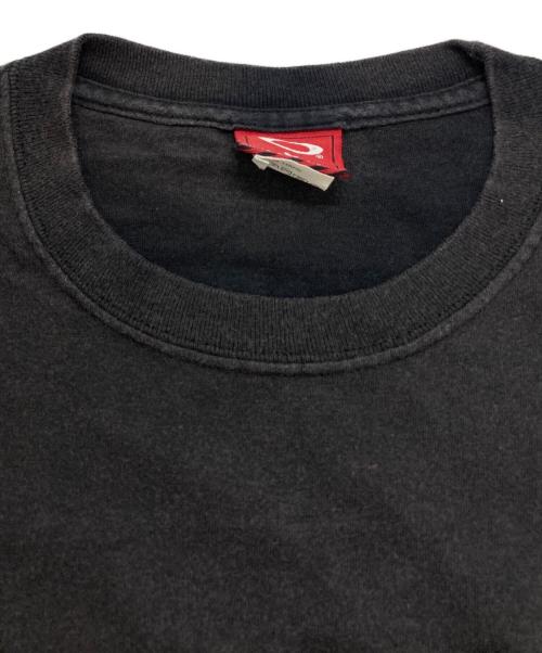 OAKLEY（オークリー）OAKLEY (オークリー) Rubber Logo T-shirt ブラック サイズ:Lの古着・服飾アイテム