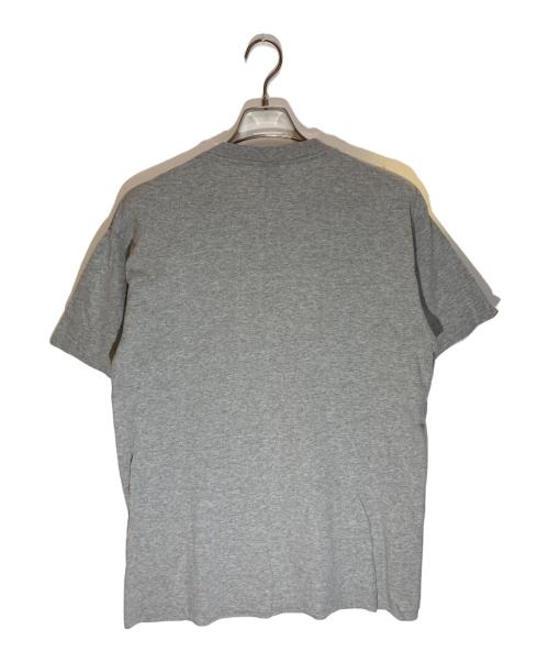 stussy（ステューシー）stussy (ステューシー) メタリックロゴtシャツ グレー サイズ:Lの古着・服飾アイテム