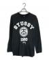 stussy（ステューシー）の古着「ロングスリーブカットソー」｜ブラック
