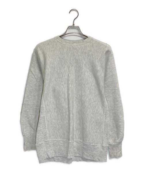 Champion（チャンピオン）Champion (チャンピオン) 三段プリントリバースウィーブスウェット グレー サイズ:Lの古着・服飾アイテム