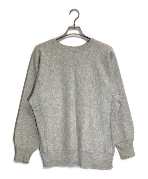 Champion（チャンピオン）Champion (チャンピオン) 三段プリントリバースウィーブスウェット グレー サイズ:Lの古着・服飾アイテム