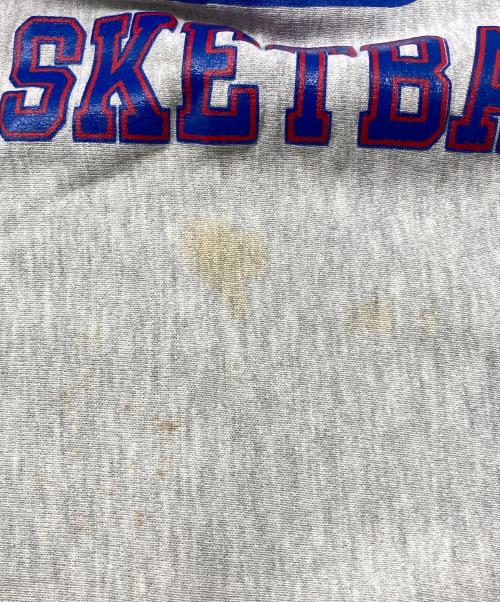 Champion（チャンピオン）Champion (チャンピオン) 三段プリントリバースウィーブスウェット グレー サイズ:Lの古着・服飾アイテム