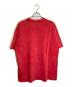 A BATHING APE (アベイシングエイプ) Garment Dye Logo Realaxed Fit Tee レッド サイズ:L：6000円