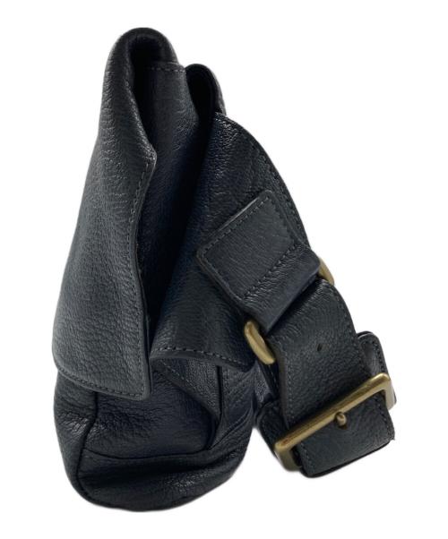 TOFF&LOADSTONE（トフアンドロードストーン）TOFF&LOADSTONE (トフアンドロードストーン) レザーショルダーバッグ グレー サイズ:-の古着・服飾アイテム