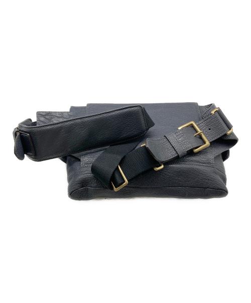 TOFF&LOADSTONE（トフアンドロードストーン）TOFF&LOADSTONE (トフアンドロードストーン) レザーショルダーバッグ グレー サイズ:-の古着・服飾アイテム