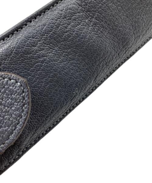 TOFF&LOADSTONE（トフアンドロードストーン）TOFF&LOADSTONE (トフアンドロードストーン) レザーショルダーバッグ グレー サイズ:-の古着・服飾アイテム