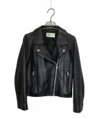 FRAY IDフレイ アイディー）の古着「ライダースジャケット」｜ブラック